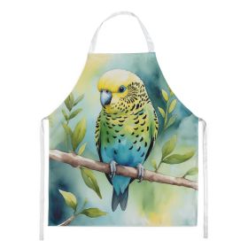 Budgerigar Apron Cooking Kitchen Server Baking Crafts Gardening for Adult Women Men, Unisex, Large, Multicolor