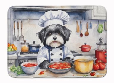 Havanese The Chef Memory Foam Kitchen Mat Machine Washable Anti-Fatigue Mat Cushion Comfort Bath Mat or Kitchen Rug